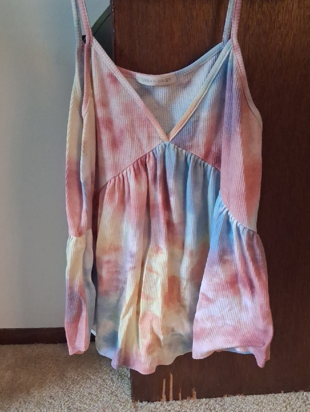 🚨5/$20🚨Tye-dye Flowy Tank Top